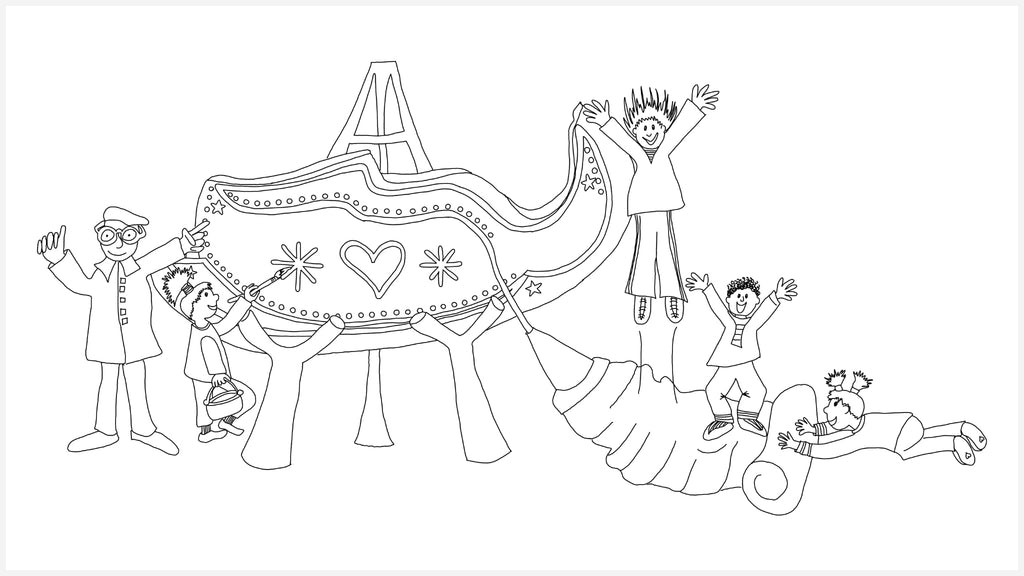 Jammie Claus Coloring Pages
