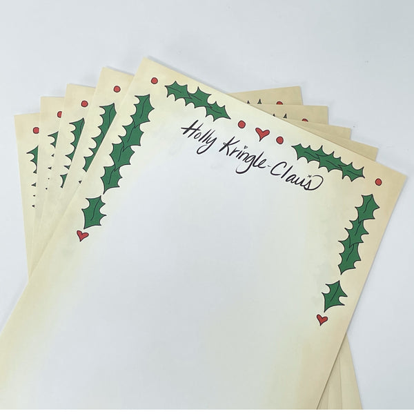 Holly Kringle-Claus Stationary top